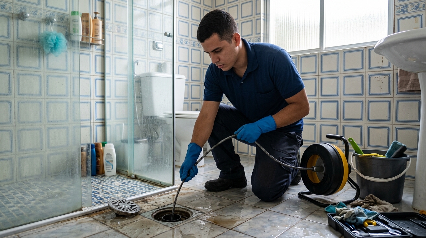 Equipamento desentupindo ralo Perto de Mim