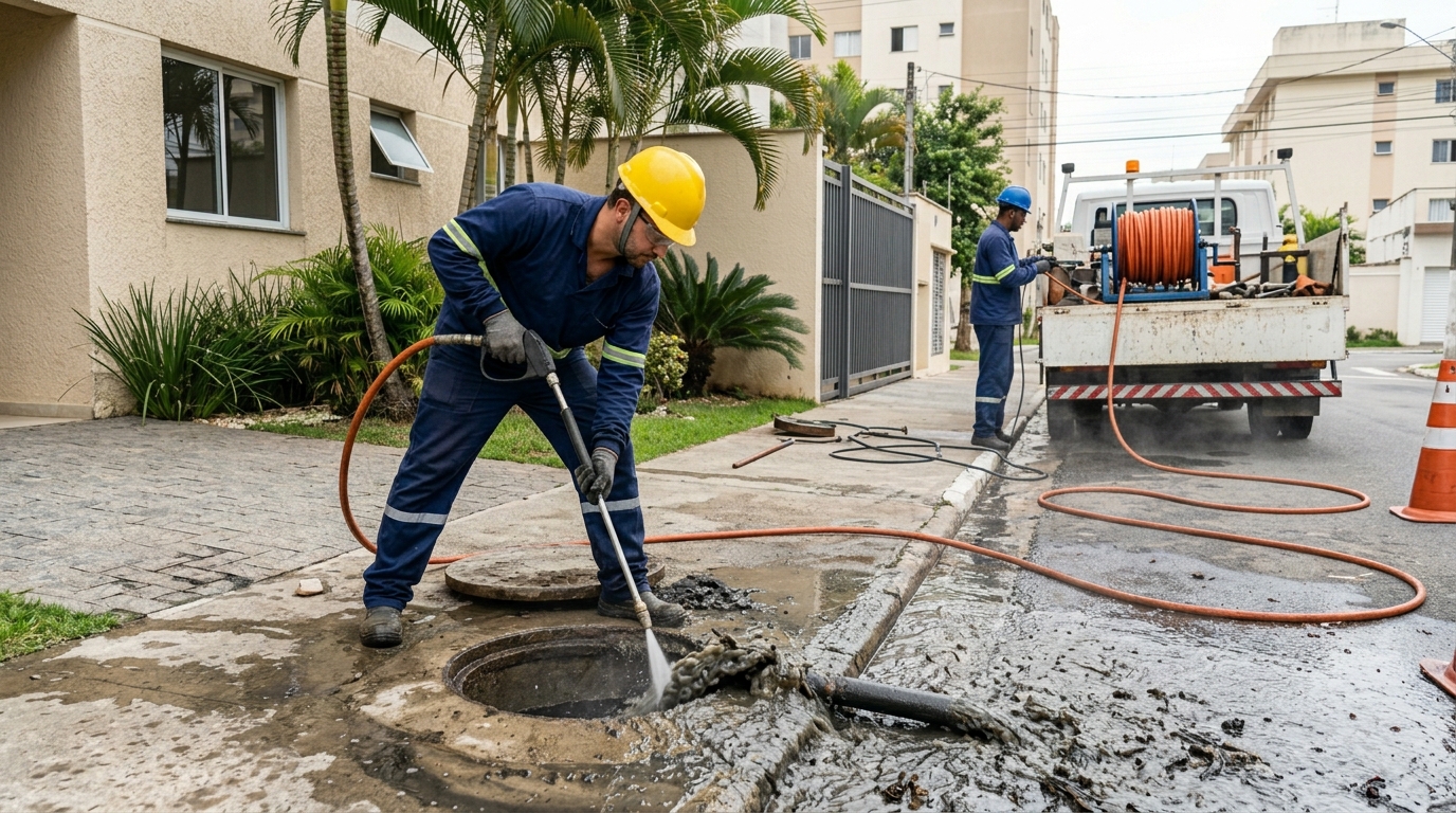 Jato de alta pressão em uso Perto de Mim