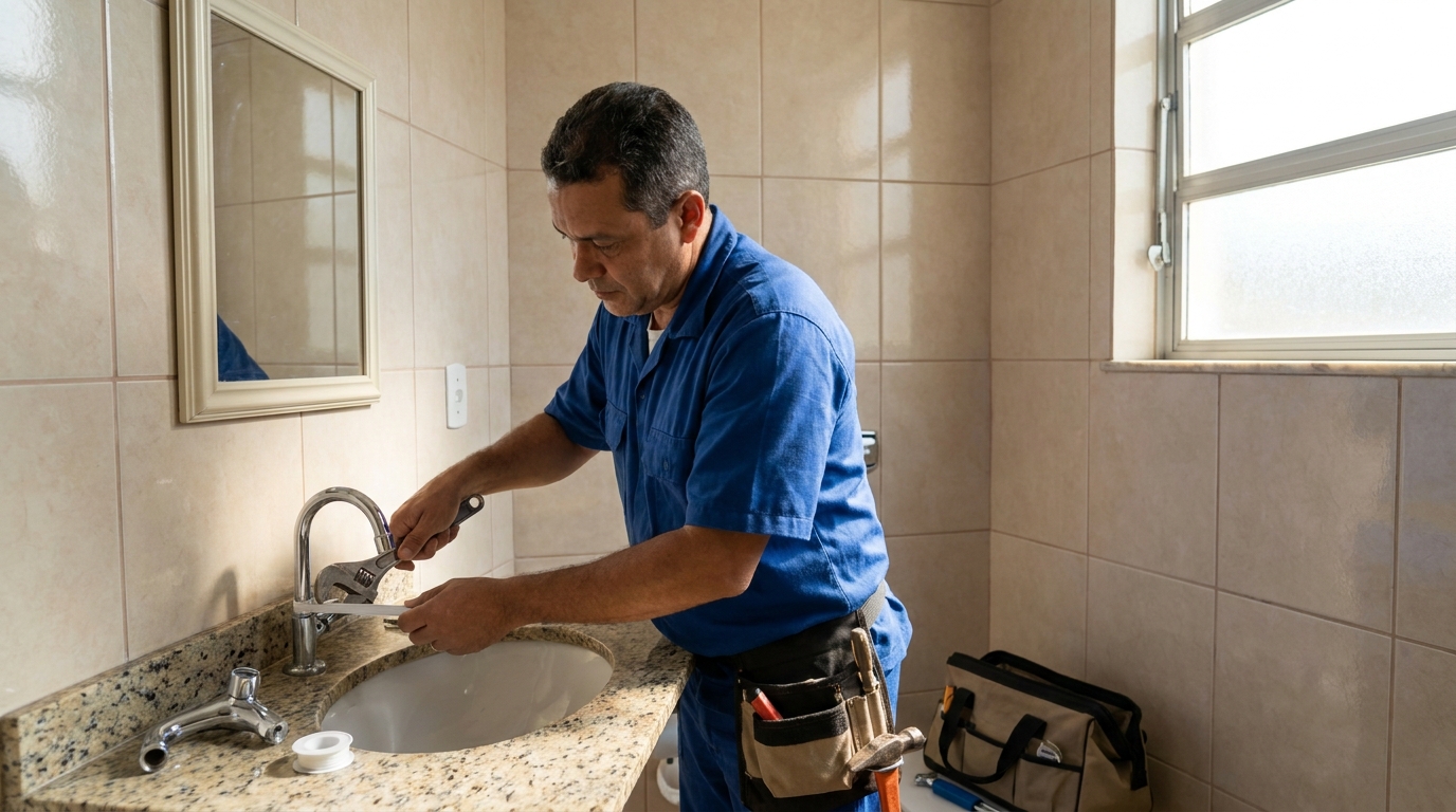 Torneira de banheiro instalada perto de mim