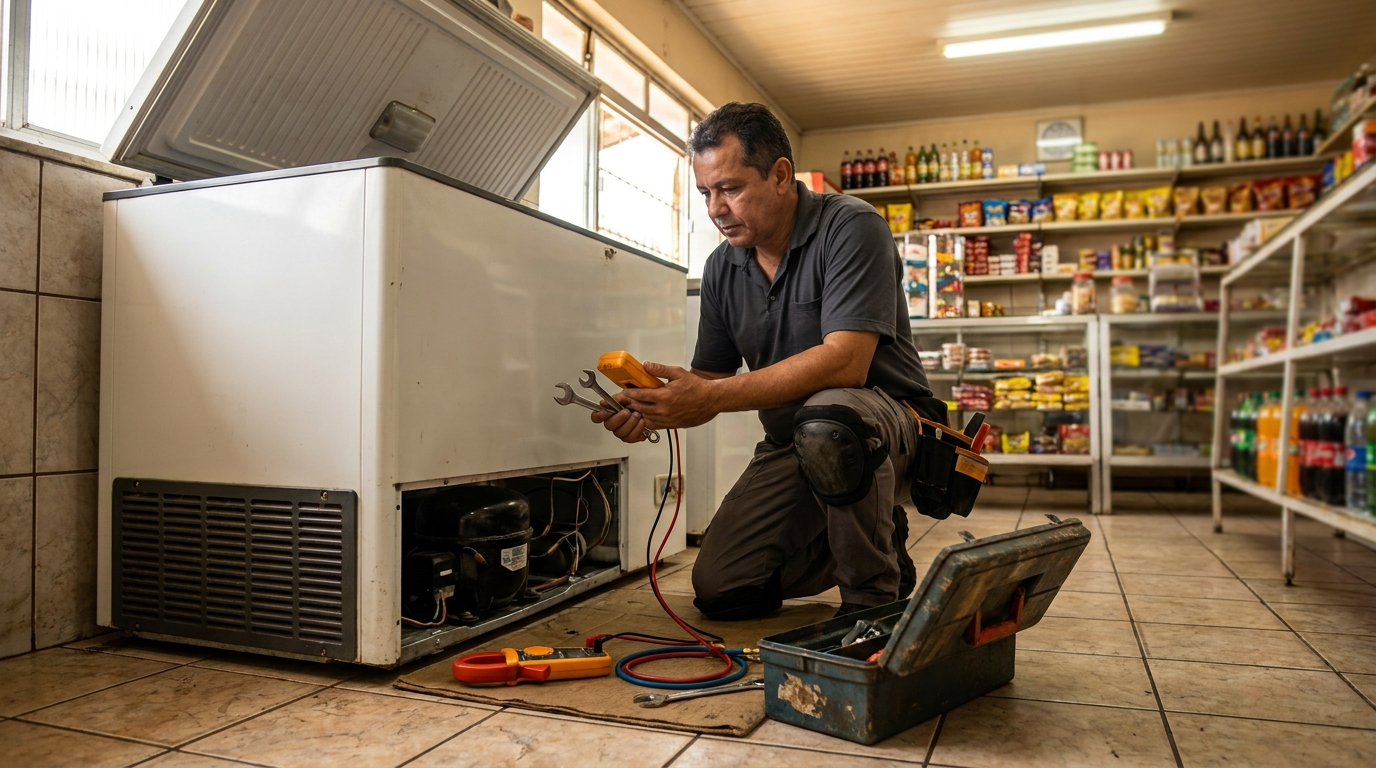 Conserto de freezer horizontal em Fortaleza‑CE