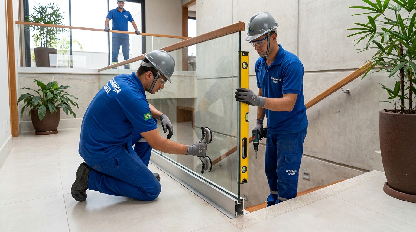 Painel de guarda corpo trocado, perto de mim